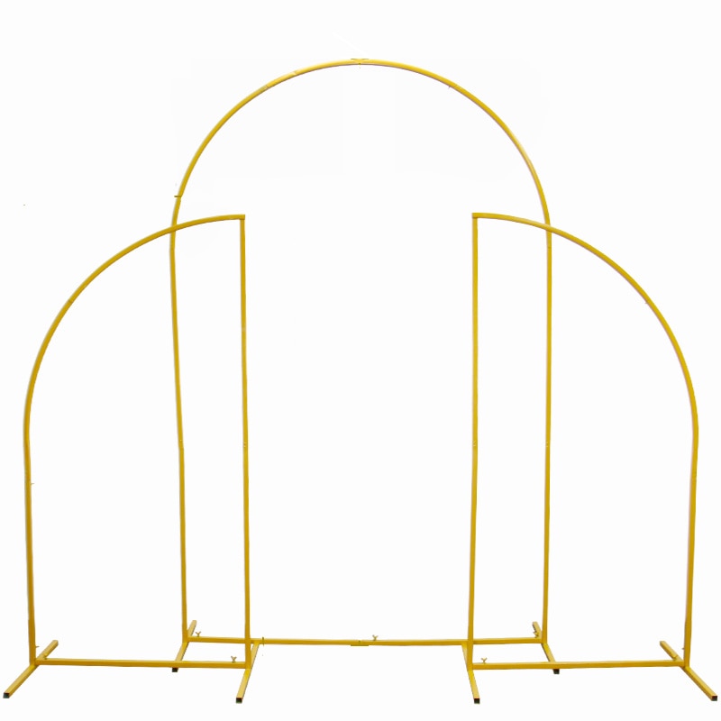Set 3 paneles arco de metal. Alquiler decoración de eventos - Imagen 3