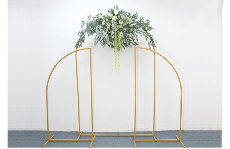 Set 3 paneles arco de metal. Alquiler decoración de eventos - Imagen 4