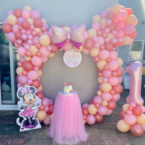 Kit de arco de guirnalda de globos de Mickey y Minnie Diferentes combinaciones de color