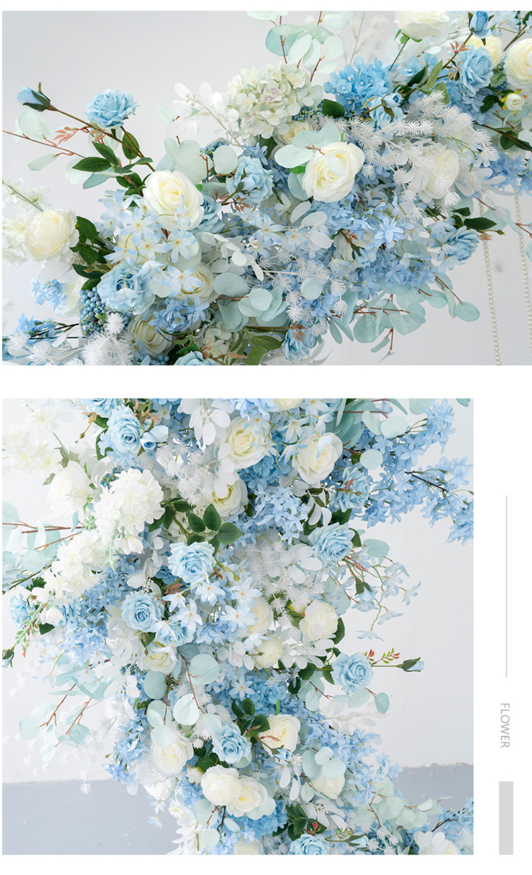 Photocall Media Luna Fondo Floral para Bodas y Eventos Alquiler y Venta - Imagen 4