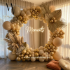 arcos de globos para fiestas y eventos en Madrid.